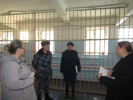 КП-2 УФСИН России по Калужской области посетили члены ОНК КО совместно с представителями аппарата Уполномоченного по правам человека в регионе