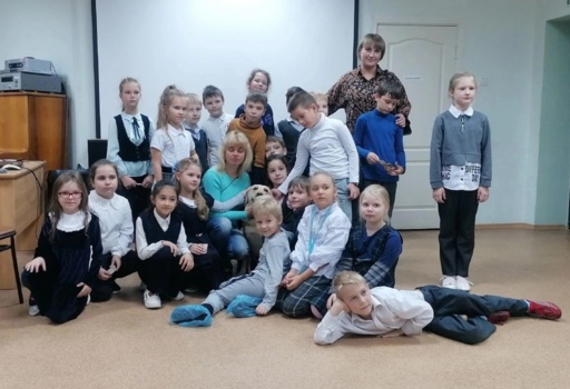 Галина Быкова провела "Урок доброты" для учеников школы № 14